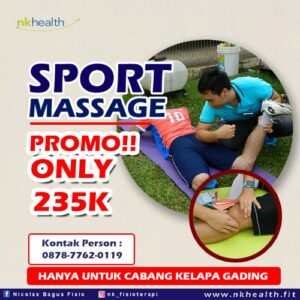 sport massage jakarta Nk Health
