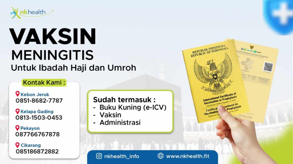 Vaksin Meningitis di Jakarta Utara Kelapa Gading