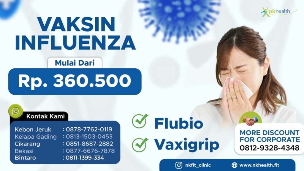 Vaksin Influenza Dewasa Jakarta
