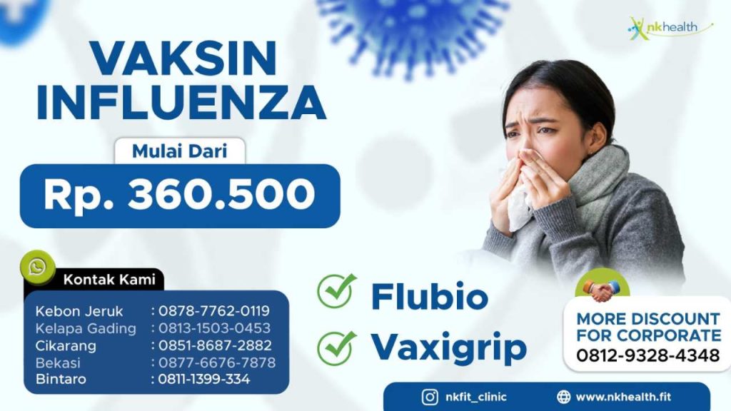 Vaksin Influenza Bekasi