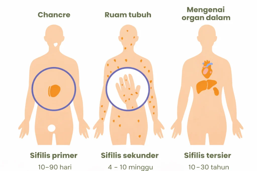 6 Gejala Awal Penyakit Sifilis
